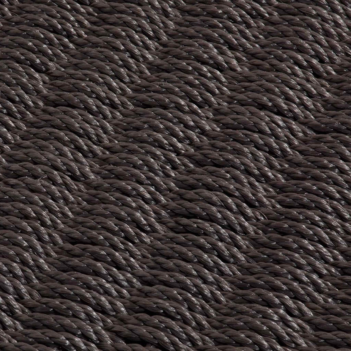 Detailed texture shot highlighting the twisted rope pattern and sheen.